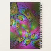 L'Art Fractal Abstrait, Lumineux Et Coloré (Dos)