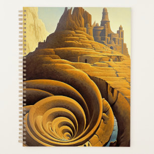 L'art Imaginaire de Surreal Mountain City