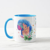 L'art mignon pour les citations de perroquets Mug (Gauche)