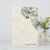 L'art Nouveau Mucha fleurit la papeterie de (Debout devant)