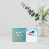 l'art patriotique du drapeau américain carte de vi (Debout devant)