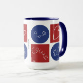 L'ART PERSIEN IRANIEN AMOUREUX DE MUG (Devant droit)