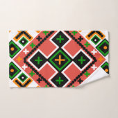 L'art populaire ukrainien inspiré (Serviette à main)