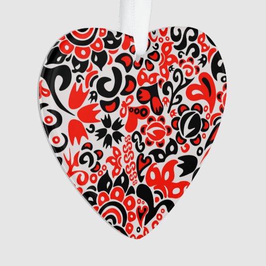 L'art populaire ukrainien motif floral abstact (devant)