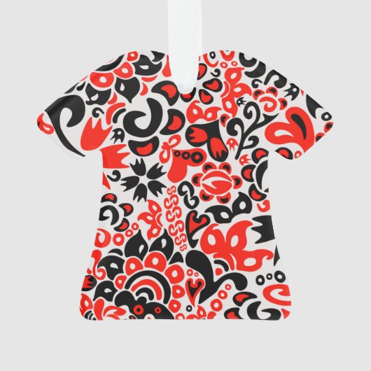 L'art populaire ukrainien motif floral abstact (dos)