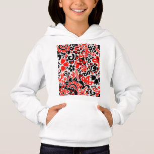 L'art populaire ukrainien motif floral abstact
