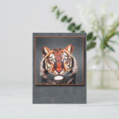 L'art tigre antique de Chine sur cartes (Debout devant)