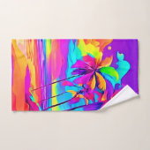 L'art tropical vibrant (Serviette à main)