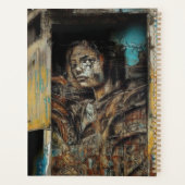 L'art urbain sur l'abandon du bâtiment (Dos)