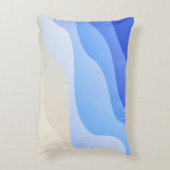L'artisanat Abstrait d'Ocean Beach | Coussin décor (Dos(Vertical))