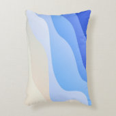 L'artisanat Abstrait d'Ocean Beach | Coussin décor (Devant(Vertical))