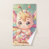 L'artiste du nectar.3 (Serviette à main)