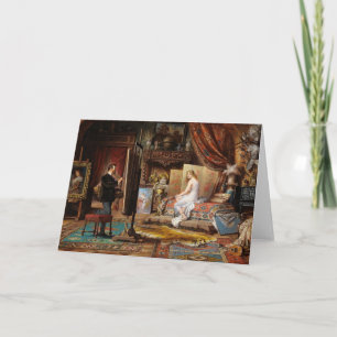 L'artiste et son modèle Carl Schweninger, Jr.