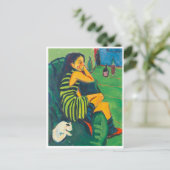 L'Artiste Marcella, Kirchner, Carte postale Art (Debout devant)