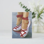 Las alpargatas briefkaart (Staand voorkant)