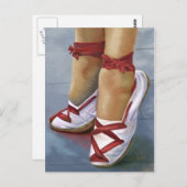 Las alpargatas briefkaart (Voorkant / Achterkant)