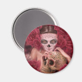 Las Calaveras Magnet Magneet (Voorkant / Achterkant)