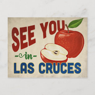 Las Cruces New Mexico Apple - Vintage Travel Briefkaart