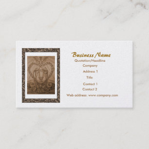 L'As Du Carte de visite De Tarot De Coupe