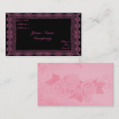 Las en Rozen Visitekaartje (Voorkant / Achterkant)