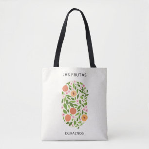 Las Frutas: Duraznos - Perzikmarkt Draagtas