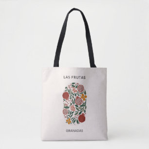 Las Frutas: Granadas - Granaatappelmarkt Draagtas