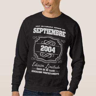 Las Leyendas nacen Septiembre 2004 18th Birthday Trui