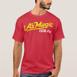 LAs MAGIC 106 FM Retro Defunct Radio Station T-shirt