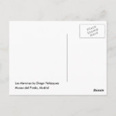 Las Meninas Briefkaart (Achterkant)