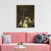 Las Meninas Canvas Afdruk (Insitu (Woonkamer))