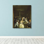 Las Meninas Canvas Afdruk (Insitu (Houten vloer))