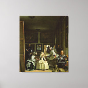 Las Meninas Canvas Afdruk