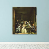 Las Meninas Canvas Afdruk (Insitu (Houten vloer))