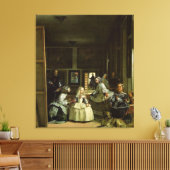 Las Meninas Canvas Afdruk (Insitu (Woonkamer))