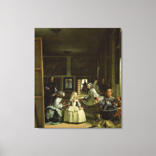 Las Meninas Canvas Afdruk