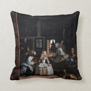 Las Meninas, de dienstmeisjes, Diego Velazquez Kussen
