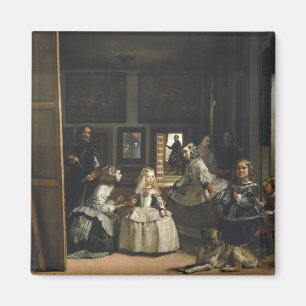 Las Meninas Diego Velázquez Fine Art Magneet