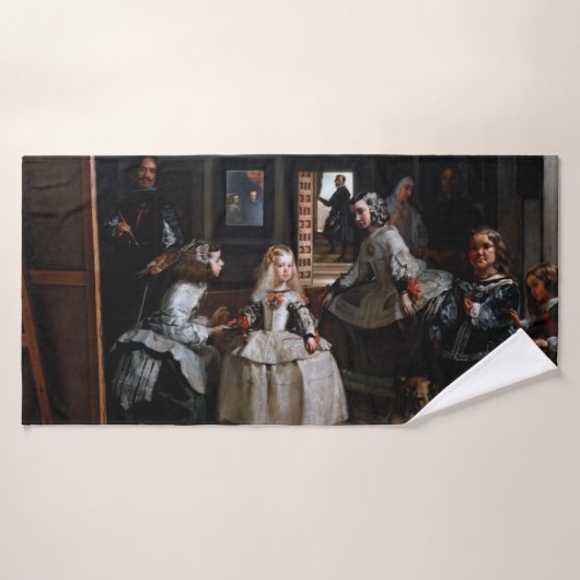Las Meninas, Les servantes d'honneur, Diego Velazq (Serviette de bain)