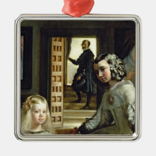 Las Meninas of The Family of Philip IV, c.1656 2 Metalen Ornament