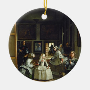 Las Meninas of The Family of Philip IV, c.1656 Keramisch Ornament