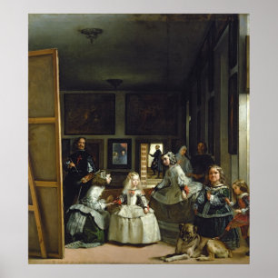 Las Meninas of The Family of Philip IV, c.1656 Poster