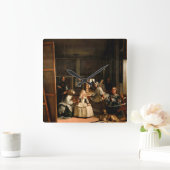 Las Meninas Vierkante Klok (Huis)