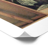 Las Meninas (Zelfportret met koninklijke familie) Poster (Hoek)