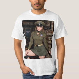 Las mujeres militares también se divierten t-shirt