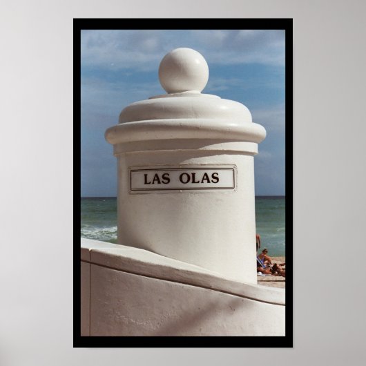Las Olas Poster (Voorkant)