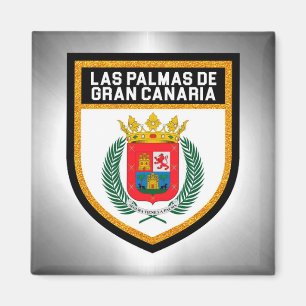 Las Palmas de Gran Canaria Flag Magneet