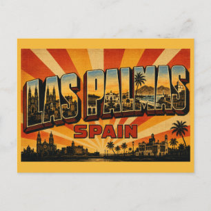 Las Palmas de Gran Canaria Spanje Kathedraal Briefkaart