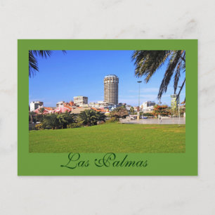 Las Palmas, Gran Canary Island, Spanje Briefkaart