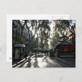 Las Ramblas, Barcelone, carte postale (Devant / Derrière)