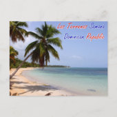 Las Terrenas Beach Samana Dominican Republic Briefkaart (Voorkant)